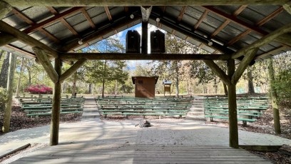 Saturday afternoon scenery at Camp Kulaqua—Outdoor Chapel