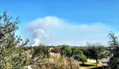 Controlled burn in Wekiva preserve area