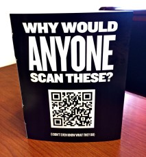 Generally I hate QR codes, but this was well played, Jimmy John's