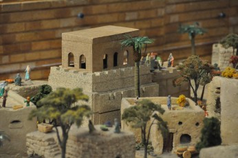 Jerusalem Model, 66 AD, upper room/Last Supper
