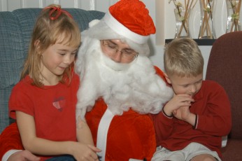 Santa Visits, Christmas 2005