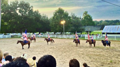 Horses out, flags up—it has to be time for Camp Kulaqua's Rip-roarin' Rodeo