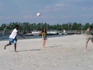 Volleyball at Fort Wilderness Campground