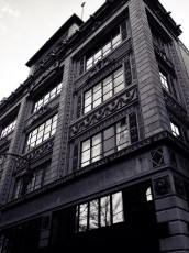 Trying out new Camera Noir app on a photo of Memphis' historic Kress Building