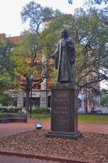 John Wesley statue