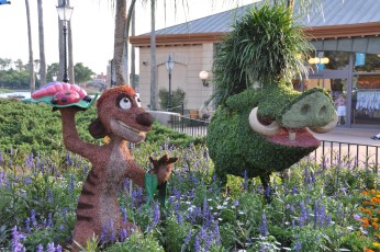 Floral Timon and Pumbaa