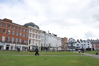 Exeter shopping district