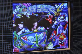 The Buzz Lightyear game ride is so much fun