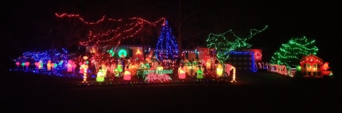 Christmas Light Sightseeing, December 15, 2012