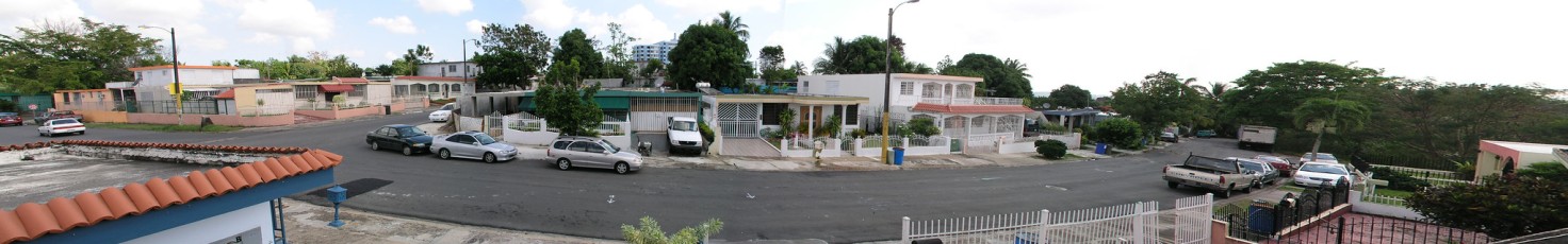 Street along side of house