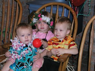 Riley and cousins Madison and Devon