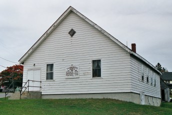 Easternmost Adventist Church in Lubec, Maine (now demolished)