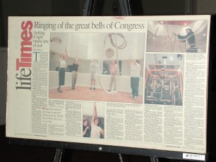 Ringing of the great bells of Congress
