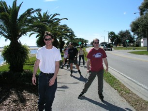 Rollerblading in Kissimmee