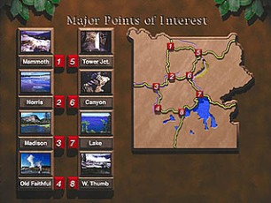 Yellowstone Map 1
