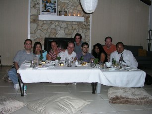 Dinner at Rosa's, May 16, 2004