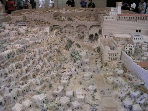 Old Jerusalem model