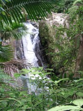 La Mina waterfall
