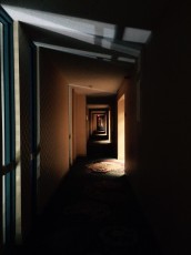 Just realized the Daytona Hilton hallways can be kinda creepy
