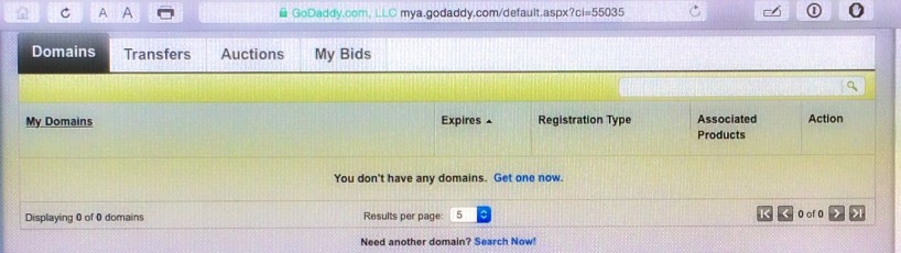 Today, I officially announce all my domains are certified GoDaddy-free